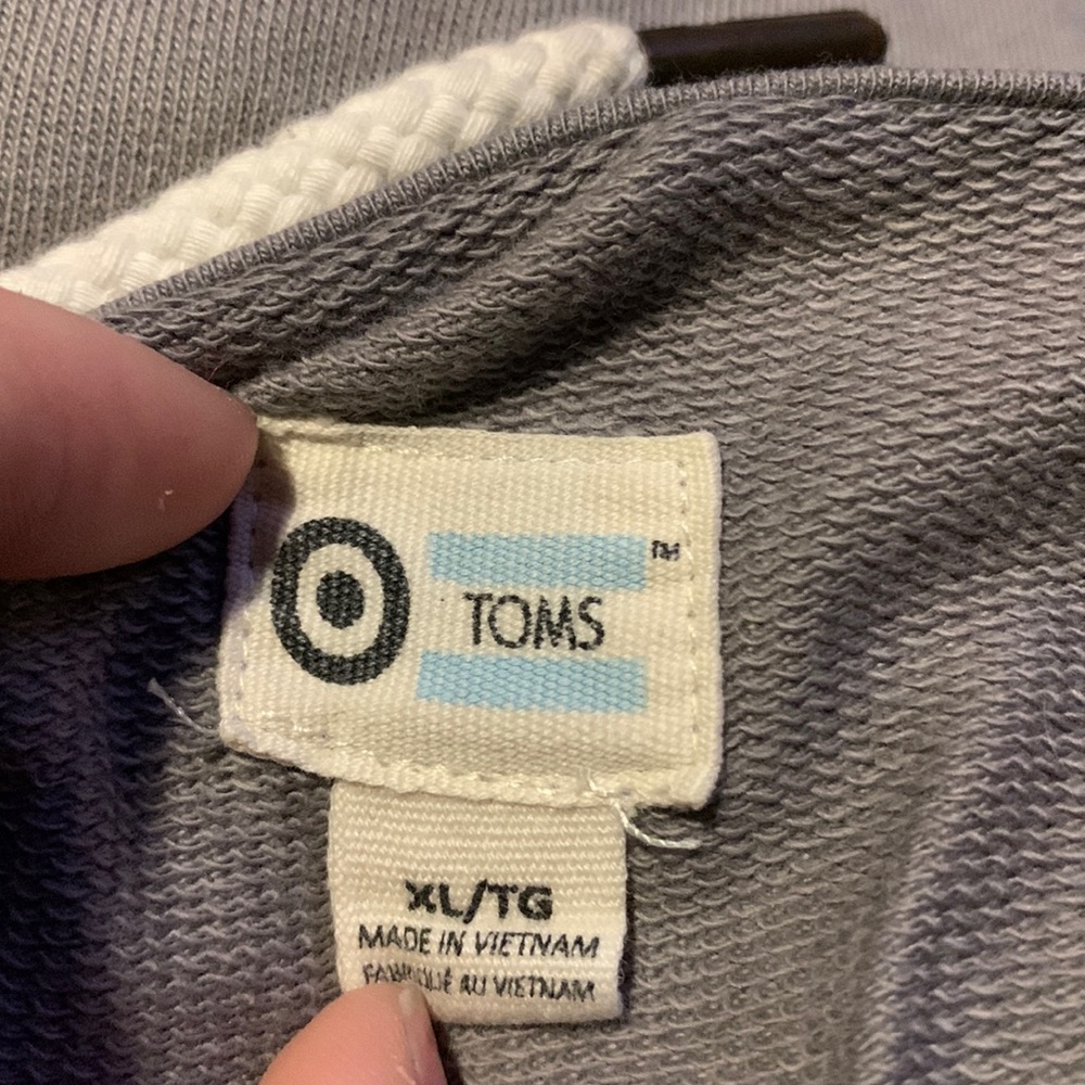 Mens TOMS Zip-up